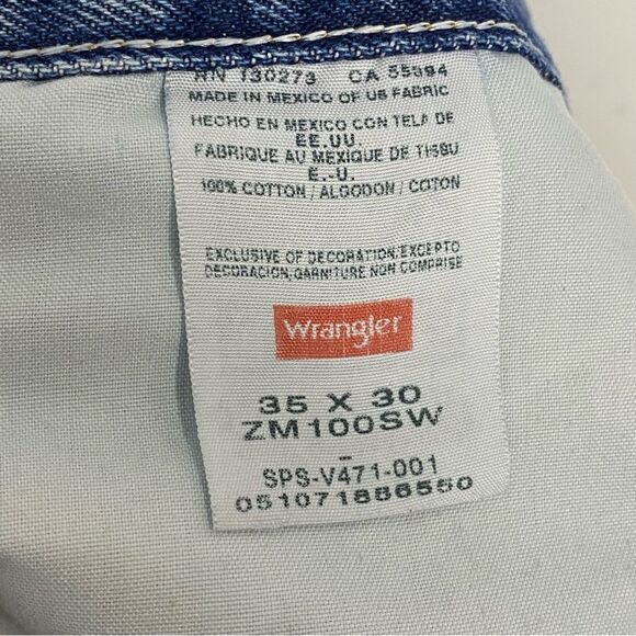 WRANGLER Cut Off High Waisted Denim Shorts W35 - Picture 6 of 7